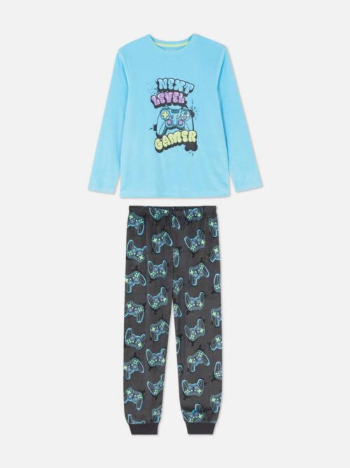 77bc0b65-3fd2-42f8-9125-15f4fe6ac824.jpg Піжама дитяча Primark "Next Level Gamer" флісова