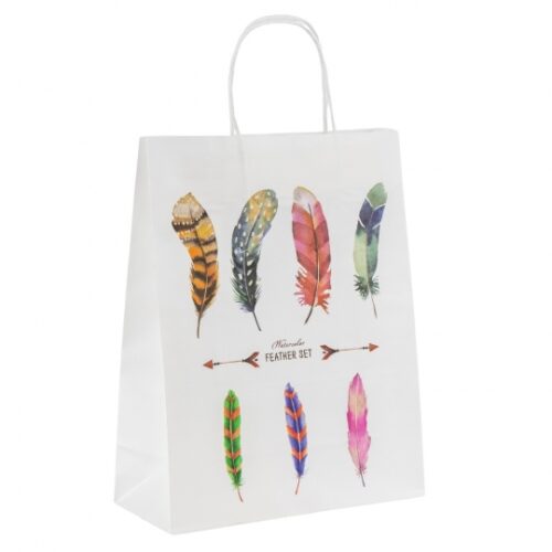 77e6222f-05e0-48cf-9f56-7dd84f0336e4.jpg Пакет подарунковий “S” (23*18*10) "Перо"
