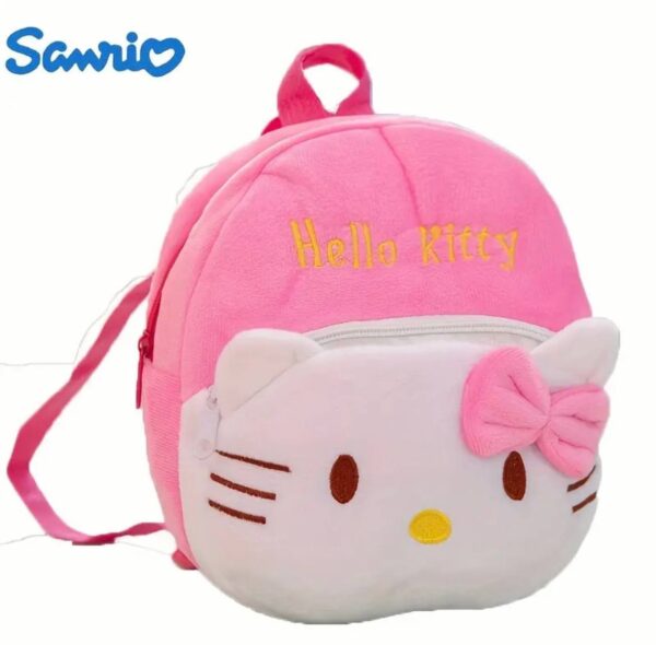 Рюкзак дитячий "Hello Kitty" плюшевий рожевий 23*20*8