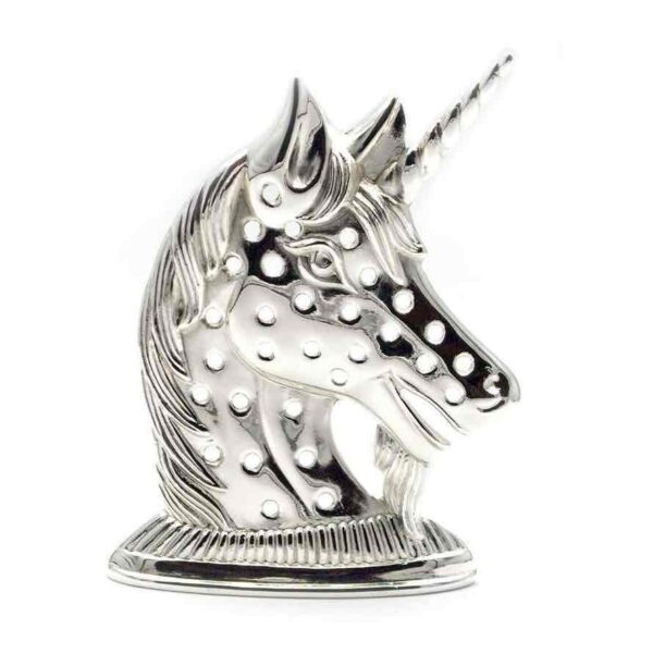 Органайзер для каблучок "Єдиноріг" 12 см срібний