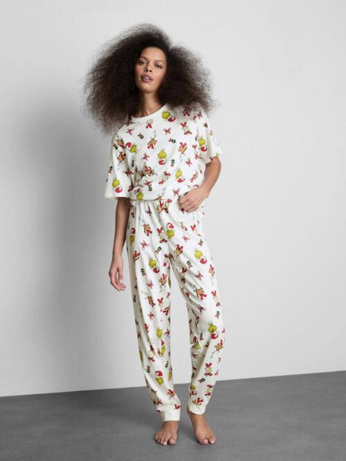 7a78b55b-6eb0-41e6-8384-38ef9b76b304.jpg Піжама жіноча Primark "Greench/ Грінч" котон