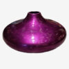 Ваза керамічна декоративна кругла плоска аметистова 18*30 см