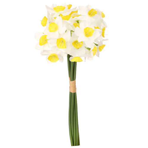 7c24e17b-c87b-47a0-af80-ed1508f0ed29.jpg Штучний букет нарцисів 32 см білий