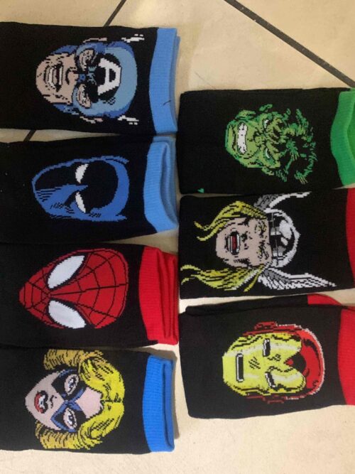 Шкарпетки дитячі високі Primark "Marvel" 3-6 років (р.26-30)