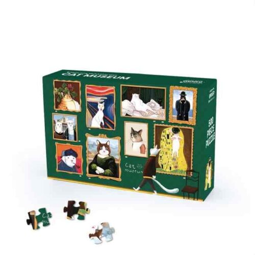 Пазли "Котячий музей" Orner 1000 елементів
