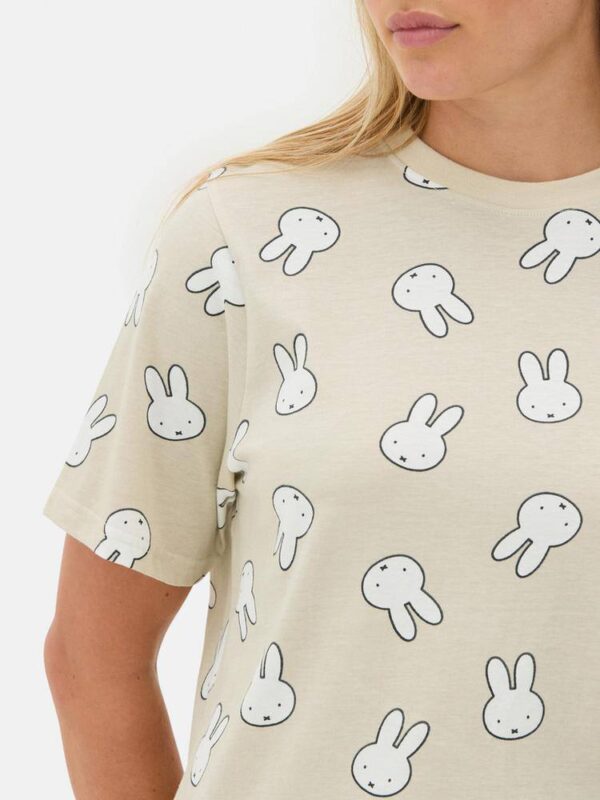 Піжама жіноча "Miffy" Primark (штани/футболка) котон беж