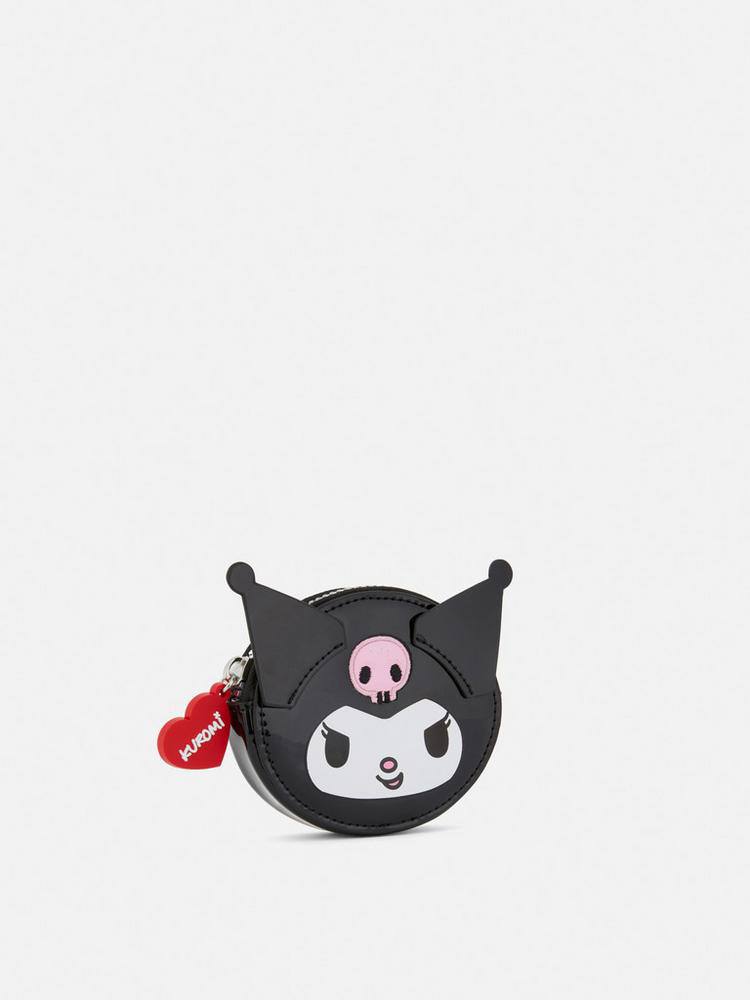 Гаманець дитячий "Kuromi" Primark лакований чорний