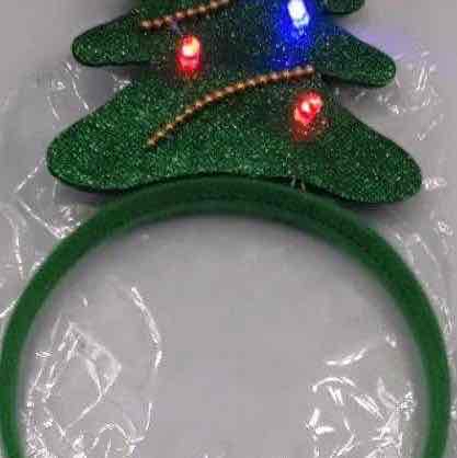 Обруч Новорічний "Ялинка" з підсвіткою