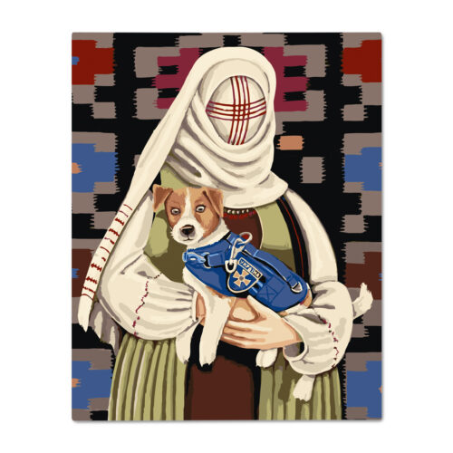 Картина за номерами "Мотанка з Патроном" Orner