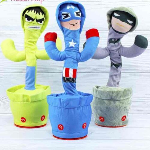 Танцюючий кактус-повторюшка "Marvel"