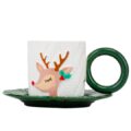 Чашка керамічна Новорічна "Christmas moments" 250 мл