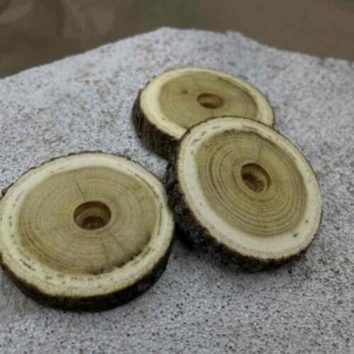 855a0879-9532-4be7-8079-2cdc926c0fce.jpg Підсвічник деревʼяний "Натюрель" для тонкої свічки круглий D 5 см