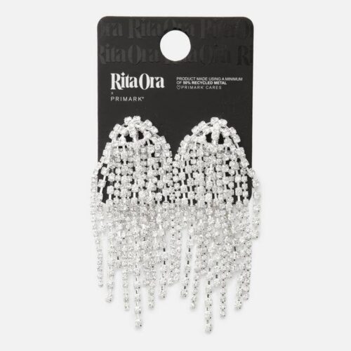 Сережки "Водопад" Primark Rita Ora зі стразами