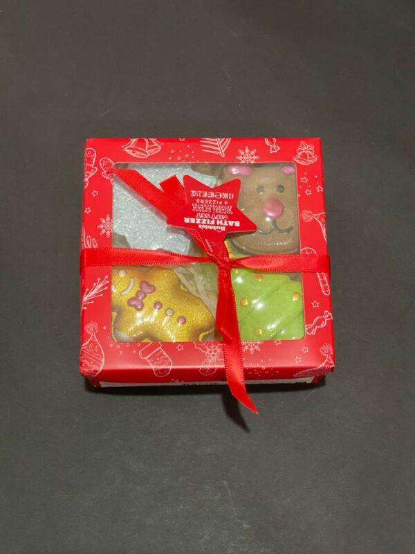 Набір подарунковий Бомбочки для ванни "Новорічний" Primark 4 шт