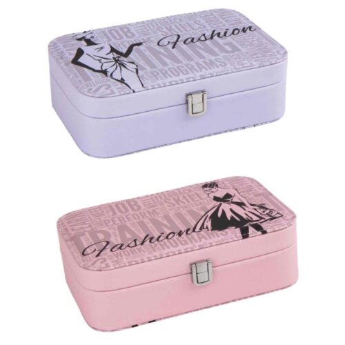 Скринька для прикрас з екошкіри "FASHION" (22*15*7см)