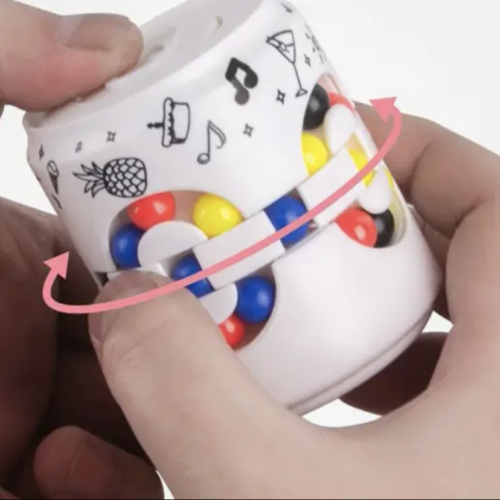 Головоломка антистрес Cans Spinner Cube іграшка-банка/ мікс кольорів