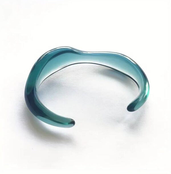 Браслет акриловий хвилястий