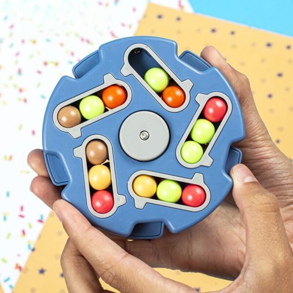 Головоломка антистрес Fidget Spinner Magic Cube/ мікс кольорів