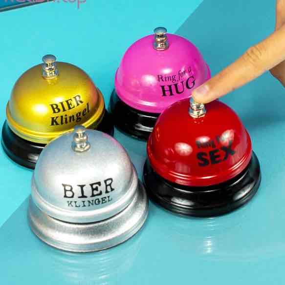 Дзвінок настільний "Бажання/ SEX" з надписом