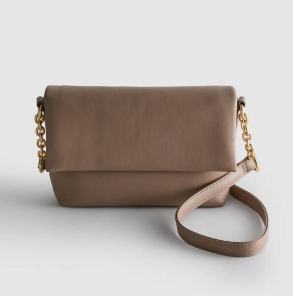 Сумочка-міні конверт через плече Primark мінімалістична беж