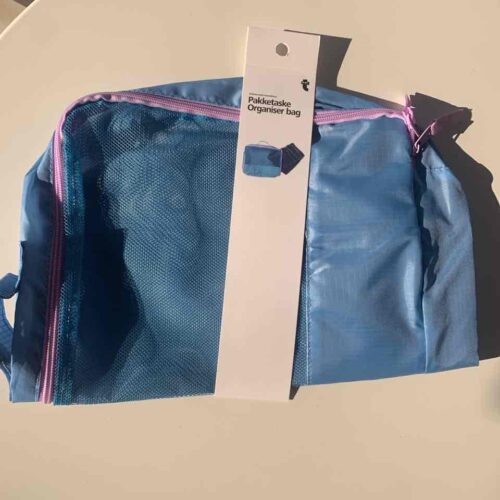 Сумка-органайзер на блискавці нейлонова (40*30 см) синій