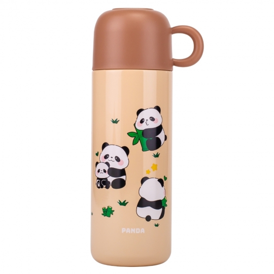 Термос "Панда/ Cute panda" з чашкою 500 мл