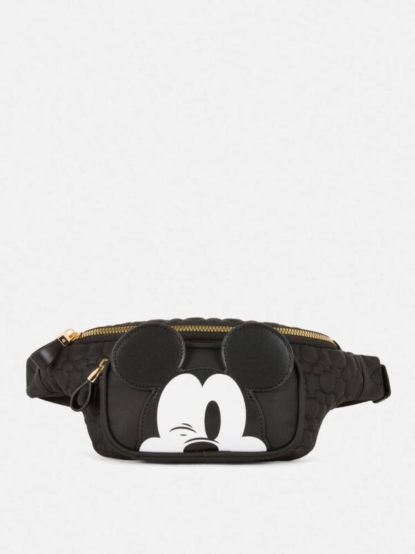 Сумочка-Бананка Primark "Disney/ Mickey Mouse" еко-шкіра чорна