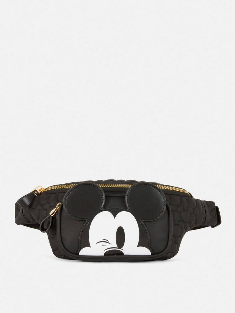 Сумочка-Бананка Primark "Disney/ Mickey Mouse" еко-шкіра чорна