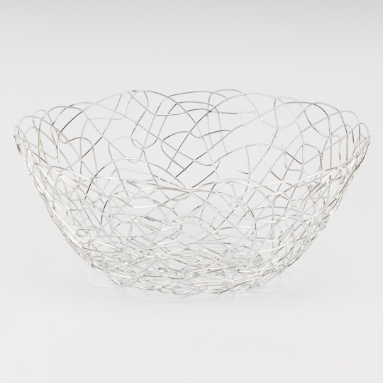 Фруктівниця "Срібне мереживо" 27,5*10,5 см набір 2 шт