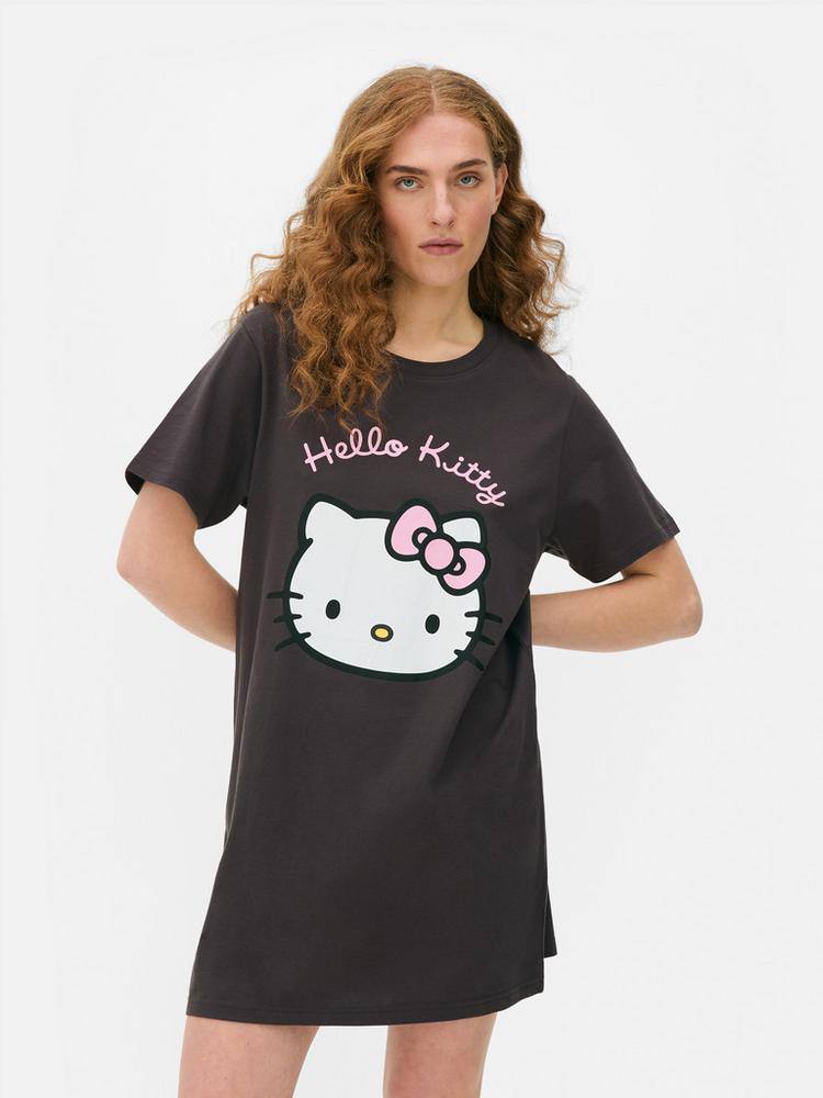 Піжама/ Нічна сорочка "Hello Kitty" котон чорна