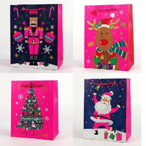 Пакет подарунковий "XS" (14*18*8 см) Новорічний