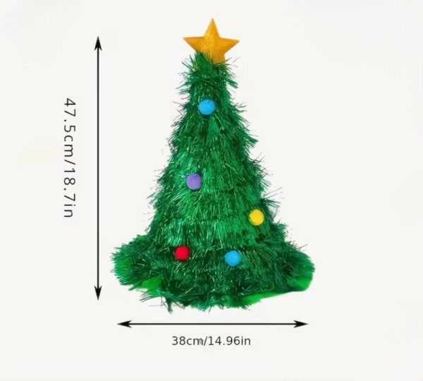 Капелюх Новорічний "Ялинка" 47 см