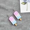 Сережки в стилі DIY "Морозиво на паличці" мікс