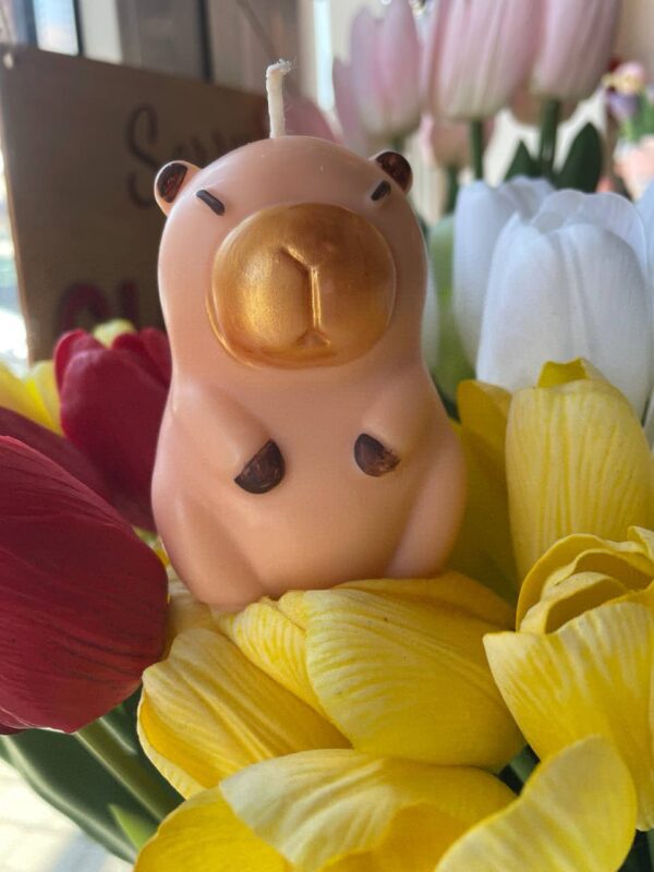 Свічка ароматична "Капібара" Solodka "M" 8 см