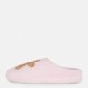 Тапочки-сабо жіночі "Пряник" Primark тедді (устілка меморі) рожеві