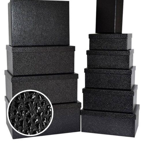 93f92f50-1f06-4cd0-b6d9-45ddd49c2420.jpg Коробка подарункова "Шкіряна" чорна №10 (37,5*29*16 cм)