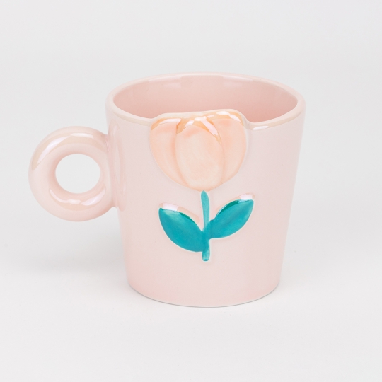 Чашка керамічна "Тюльпан" 350 мл