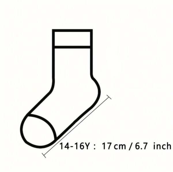 Шкарпетки дитячі "Kuromi" короткі (14-16р/ 17 см)