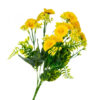 Штучний букет квітів жовтий 35 см