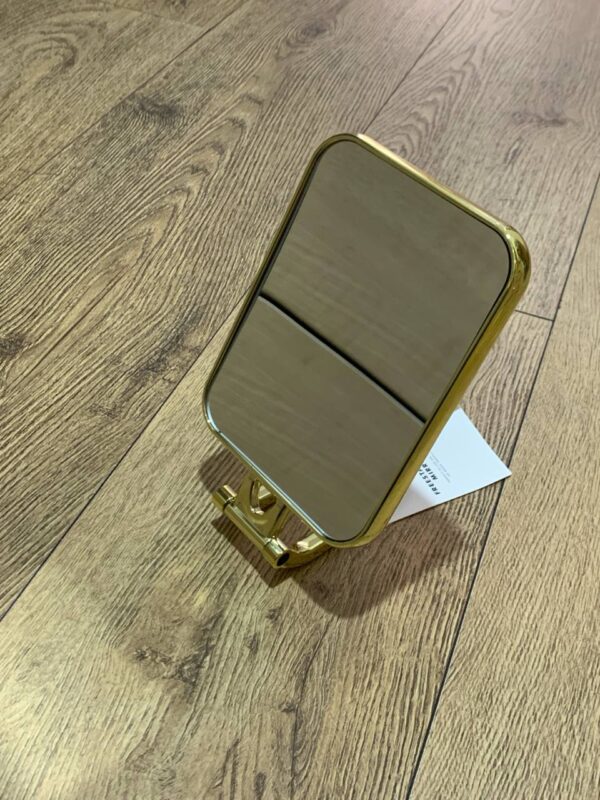 Дзеркало косметичне настільне Primark двостороннє золоте