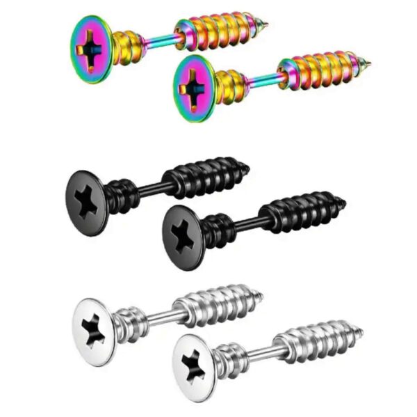 Сережка-Моно "Шуруп" (1 шт)
