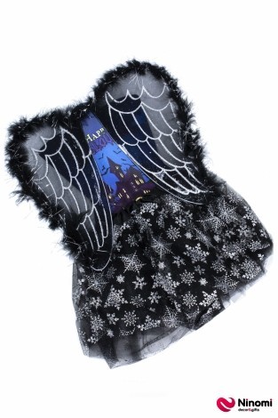 Костюм на Хелловін дитячий "Чорний ангел"