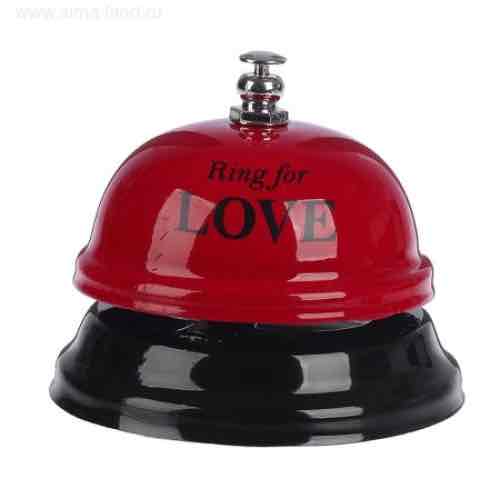 Дзвінок настільний "Бажання/ LOVE" з надписом