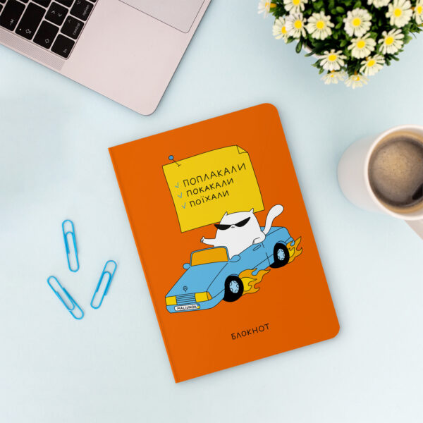 Блокнот у клітинку «Діловий кіт» Orner