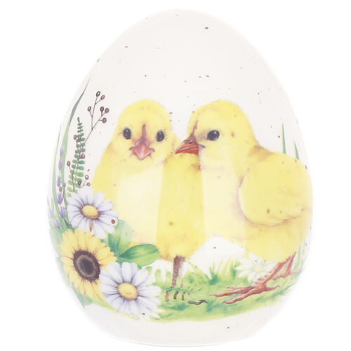 Декор керамічний "Яйце- Happy Easter" 5,5*7 см