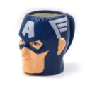 Чашка керамічна 3D фігурна "Super Heroes Captain America/Герої" 400 мл