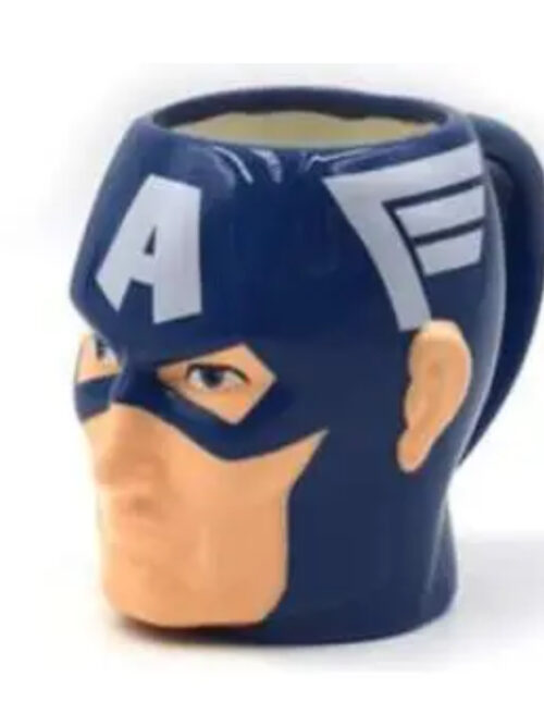 9c7d2eca-9944-4ec8-8b39-e8e5b50e81b7.jpg Чашка керамічна 3D фігурна "Super Heroes Captain America/Герої" 400 мл
