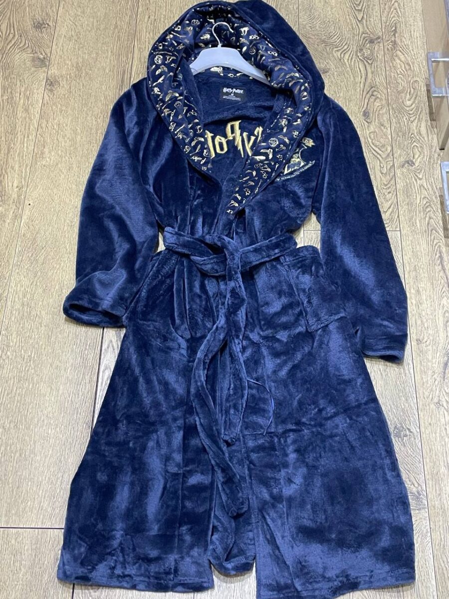 Халат велюровий "Harry Potter" Primark синій