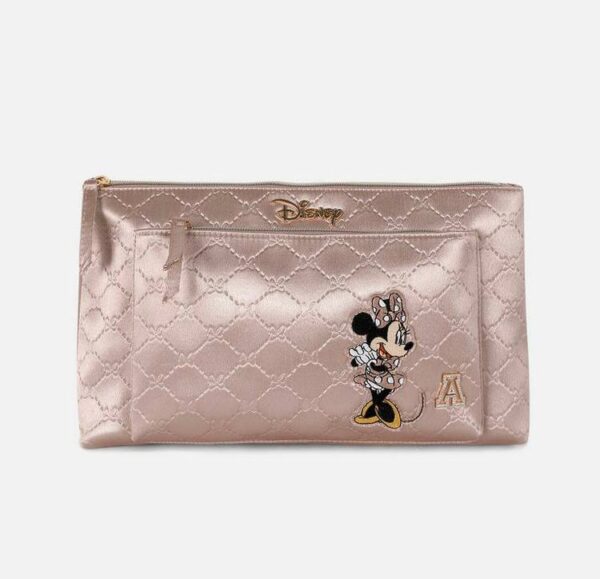 9df5ec7c-fa8a-4f64-b47f-02a9a6be1250-1.jpg Косметичка-клатч "Disney/ Minnie" Primark з зовнішньою кишенею рожева блискуча