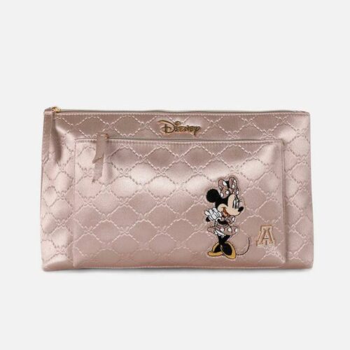 9df5ec7c-fa8a-4f64-b47f-02a9a6be1250.jpg Косметичка-клатч "Disney/ Minnie" Primark з зовнішньою кишенею рожева блискуча